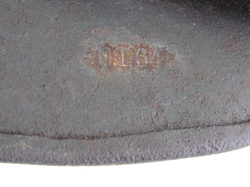 Wehrmacht Reissued German M18 Helmet (ET64) with Early M31 Aluminum Liner