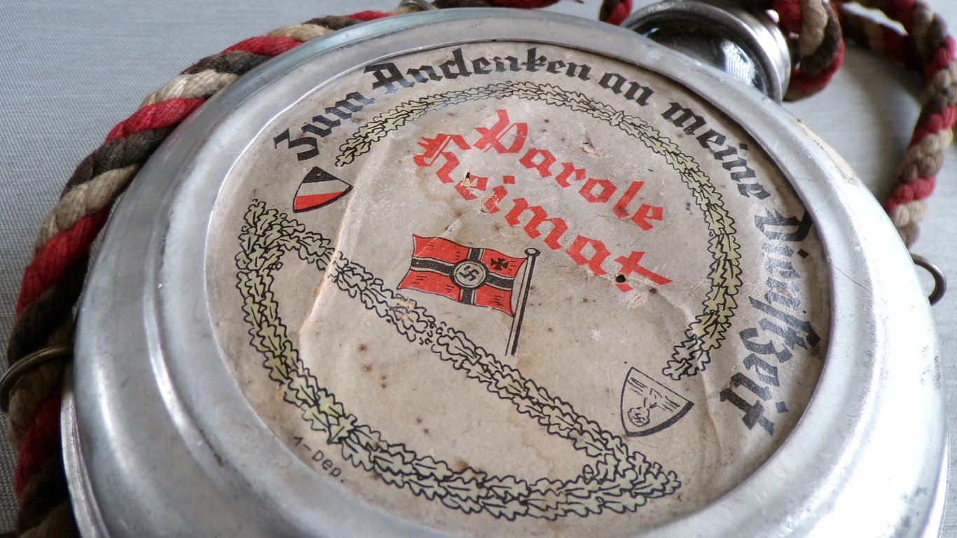 Early Third Reich Wehrmacht Reservist Feldflasche