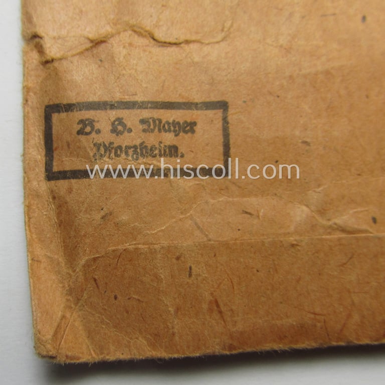 Medal-set: 'Winterschlacht im Osten 1941/42' as produced by the: 'B.H. Mayer'-company