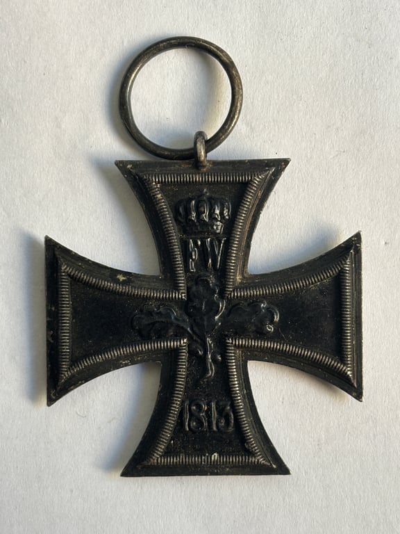 WW1 Iron Cross Second Class "S" Heinrich Schneider