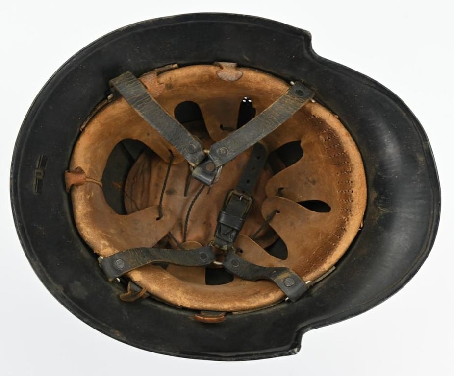 German M34 DD Fire Police Helmet
