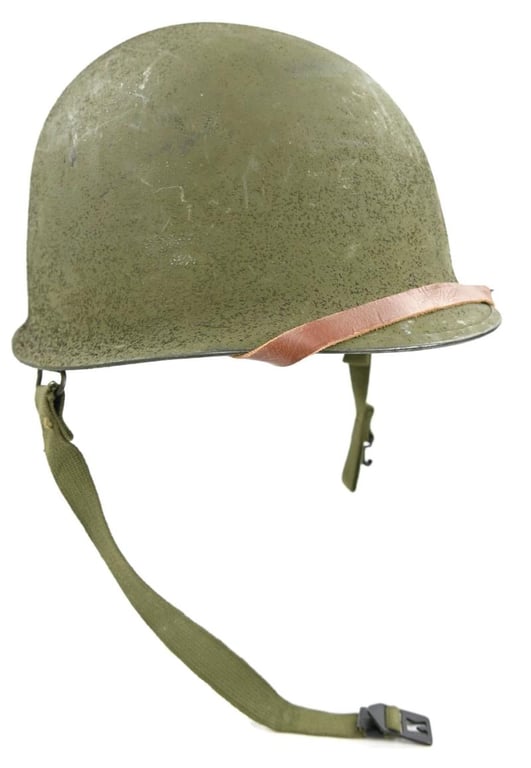 US WW2 M1 Swivel Bale Combat Helmet