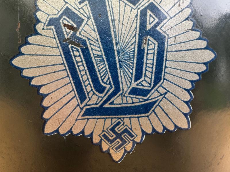 RLB (Reichsluftschutzbund) Helmet – M34 “Himmler Shell” Variant