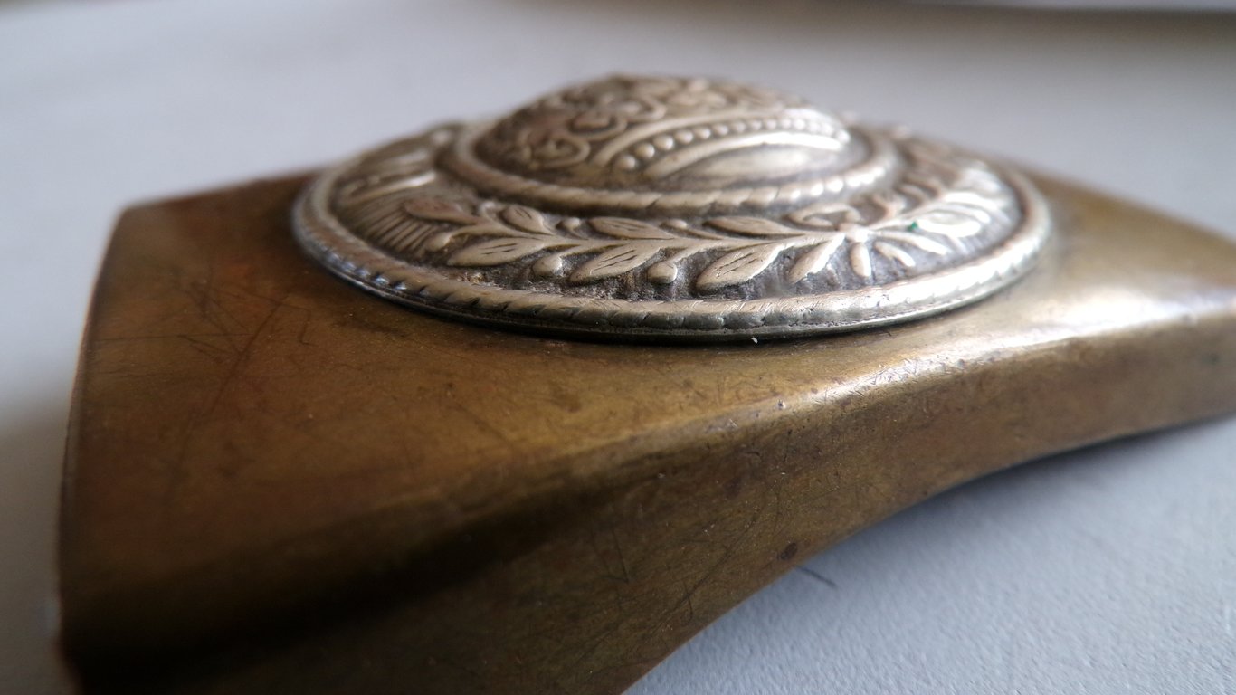 Imperial WWI Brass buckle and belt