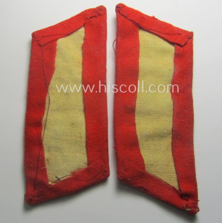 Superb - and just moderately used! - fully matching pair of WH (Heeres) 'Kragenspiegel für Generale des Heeres'