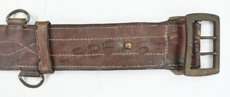 British WW2 Sam Brown Belt