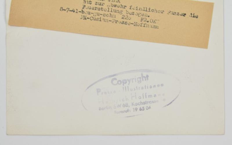 German WH Press Photo Flak
