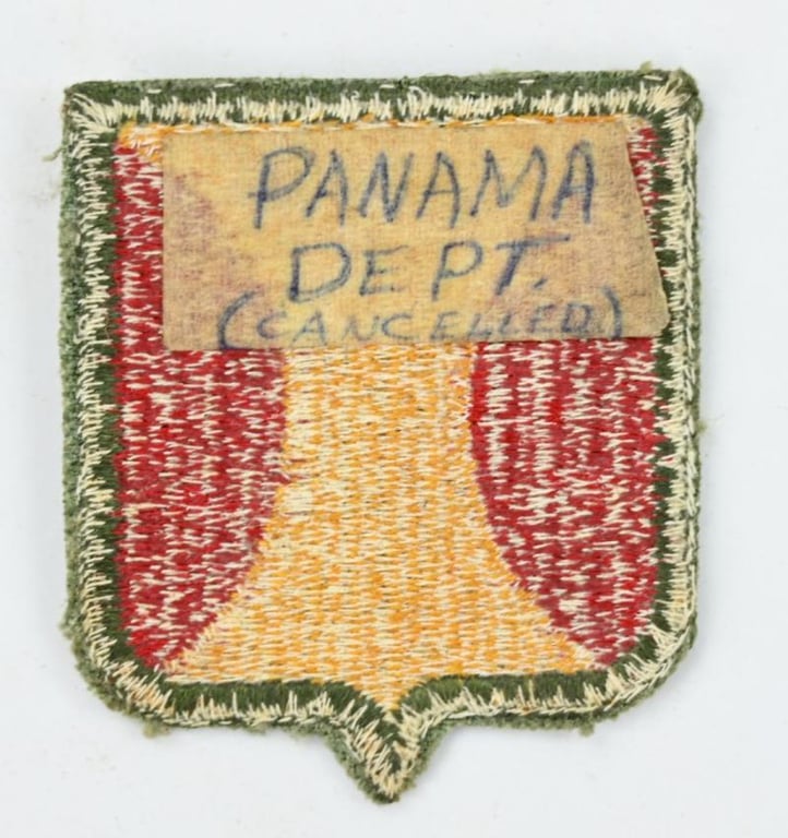 US WW2 Panama Canal Department SSI