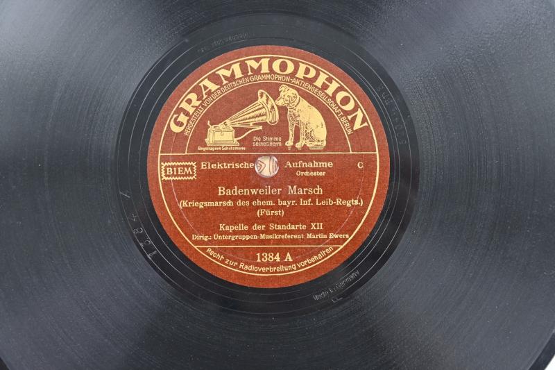 German Third Reich Era Music Record 'SA Standarte'