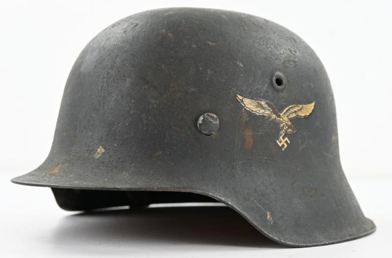 German LW M42 SD Combat Helmet