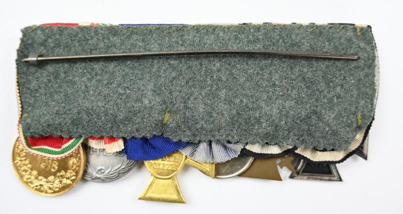 German Polizei 6-Piece Medalbar
