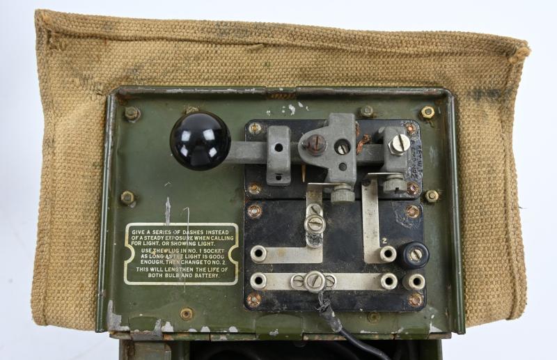 British WW2 Aldis Signalling Set
