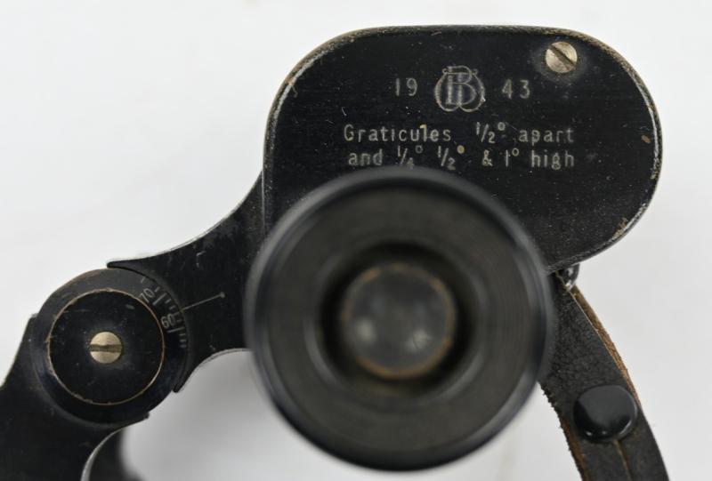 British WW2 Binocular with Carrying Pouch