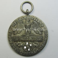 Silber-toned, typical 'Reichsnährstand'- (ie. 'RNSt.'-) related, (portable) loyal-service-award...