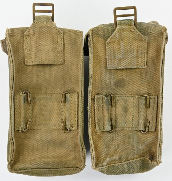 British WW2 Blanco Basic Pouch Set