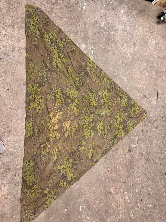 Waffen-SS zeltbahn in 'Eichenlaubmuster  camouflage