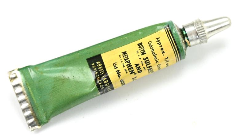 US WW2 Medical Tube Butyn Sulfate