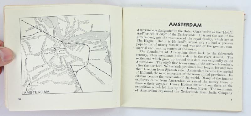 US WW2 Pocketguide to the Netherlands