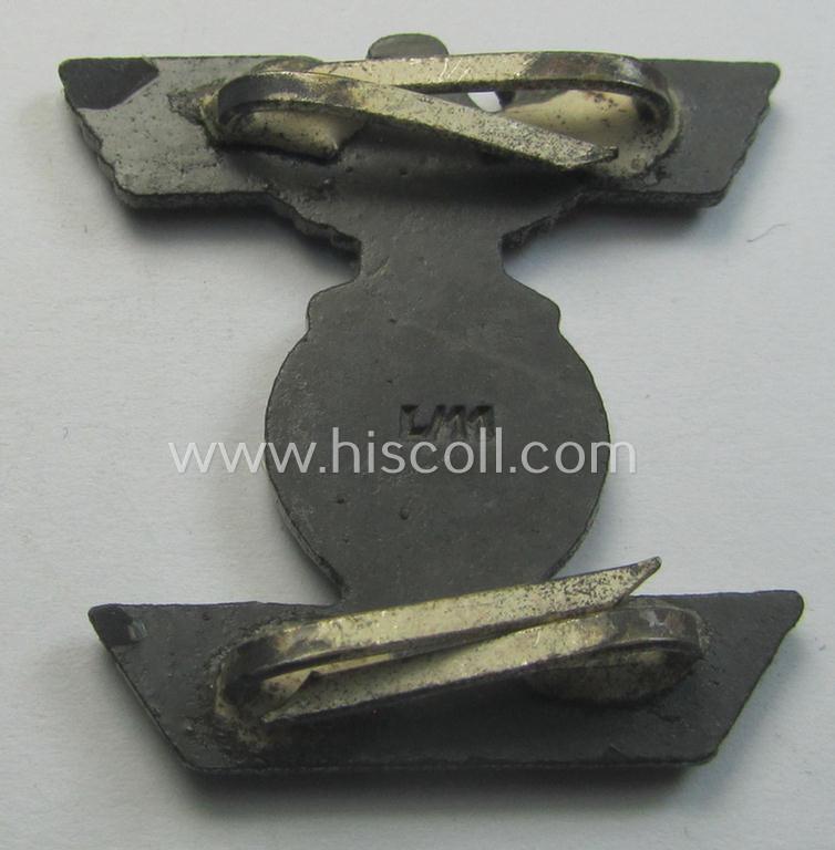 'Wiederholungsspange zum EK II. Klasse' (or: bar to the WWI IC second class) being a maker- (ie. 'L/11'-) marked example by the maker (ie. 'Hersteller') named: 'Wilh. Deumer' as based in the town of Lüdenscheid