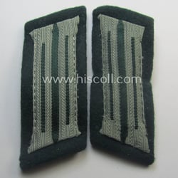 Pair of WH (Heeres) 'standard-issue'-pattern WH (Heeres) collar-tabs...