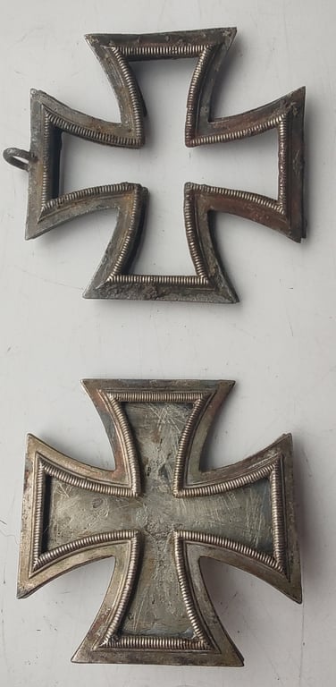 WWII Iron cross 1st and 2nd class parts