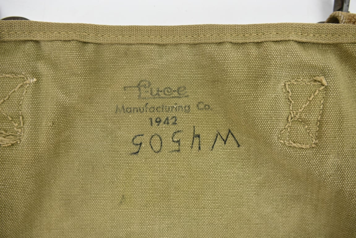 US WW2 Named 507th PIR Camo Musset Bag