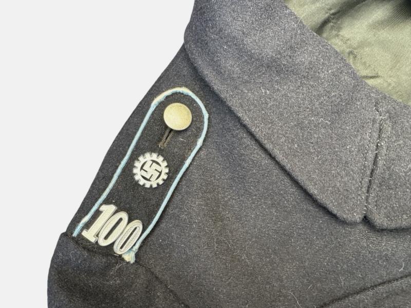 Deutsche Arbeitsfront ( DAF ) Werkschutz Uniform + Trousers + Cap