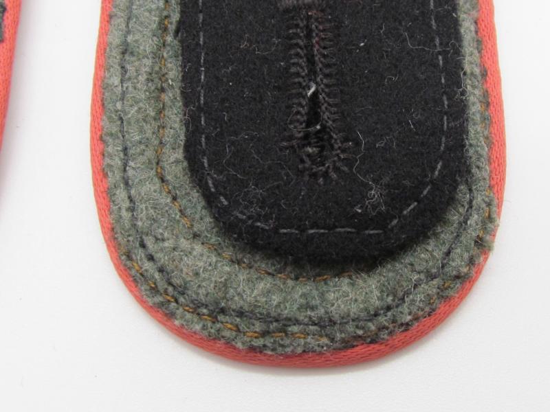Waffen-SS ‘Panzer’ Unterscharführer tropical shoulder boards