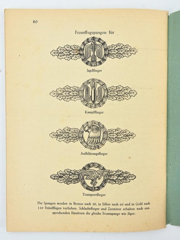 German Luftwaffen Fibel des Deutsche Jungen