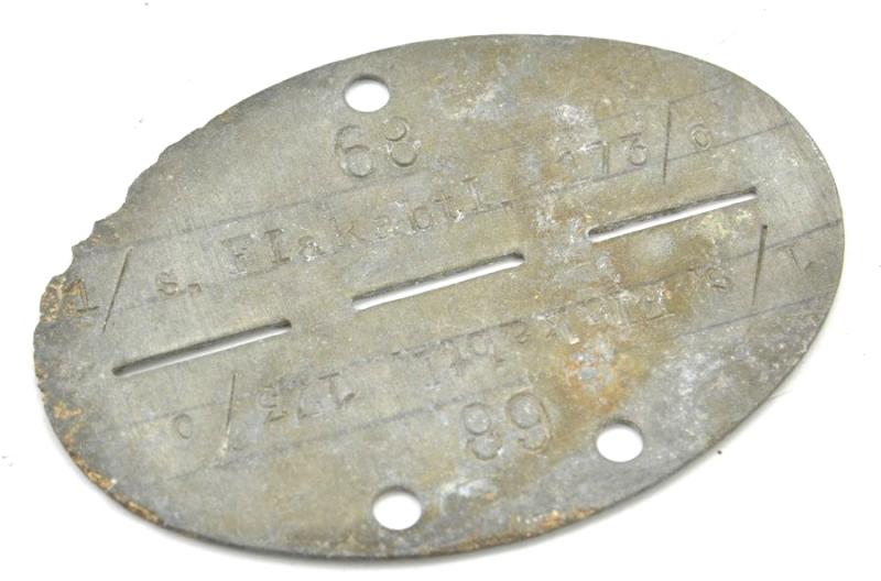 German LW Dog-Tag '1./s.Flak Btl.173'