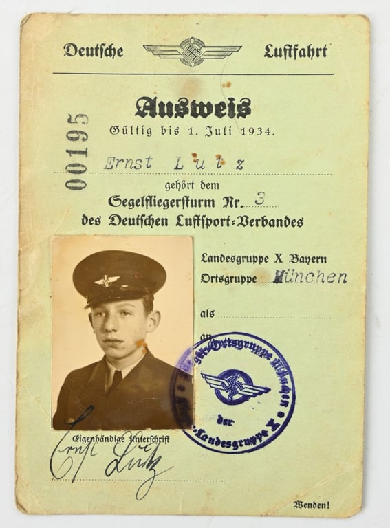 German DLV member Pass Set
