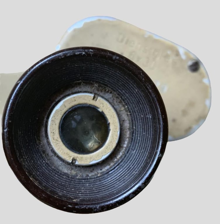 German Tan 6x30 Binoculars 'Dienstglass' -cag-