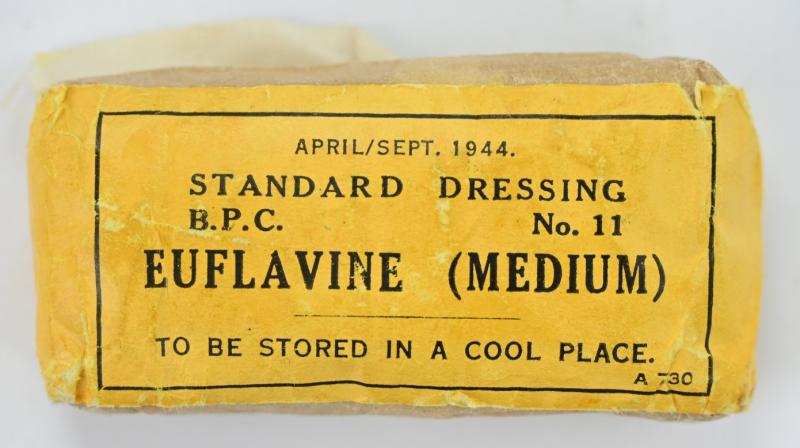 British WW2 Standard Dressing Euflavine Medium No.11