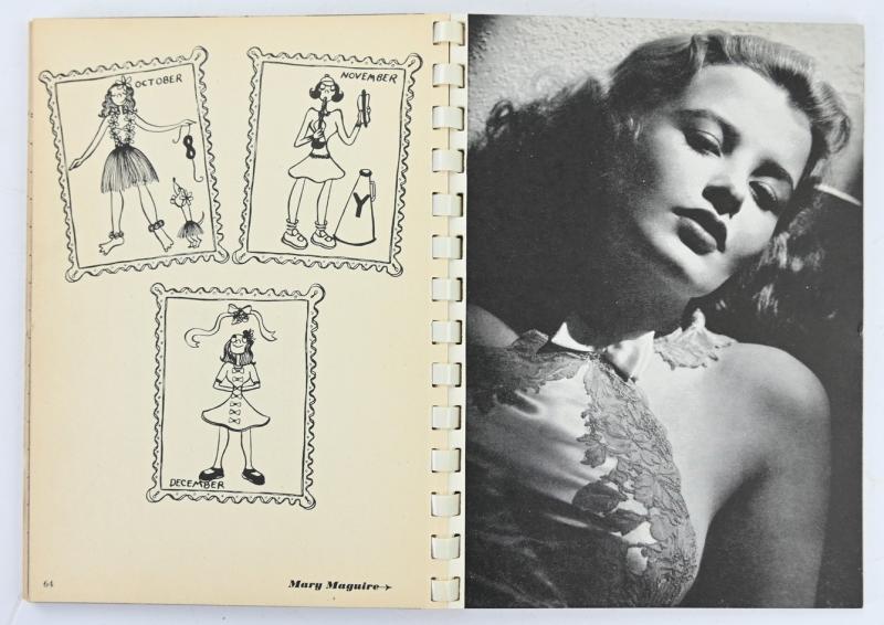 US WW2 Period Esquire's Date Book 1943