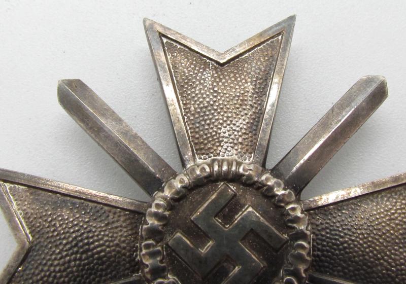 War Merit cross (KVK) first class “1” in Case