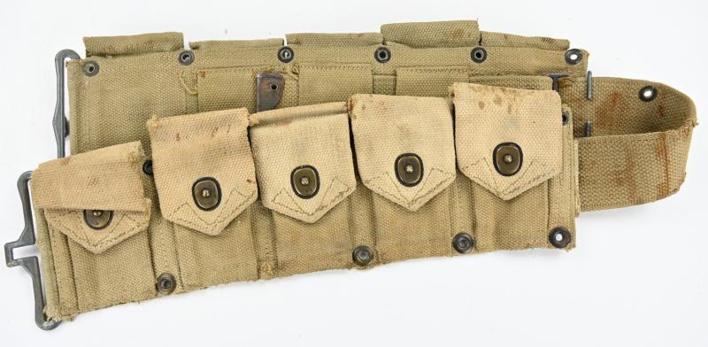 US WW2 M1 Garand Ammo Belt 1943