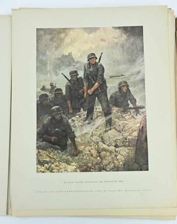 German Third Reich 'Grosse Deutsche Kunstausstellung 1942'  Portofolio