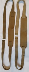 Pair of WW2 British army cross straps