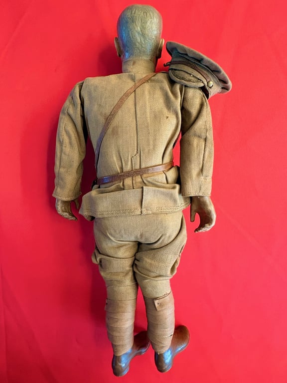 RARE HAMLEYS LORD KITCHENER PROPAGANDA TOY DOLL & BOX 1914-18.  ADDITIONAL PHOTOS