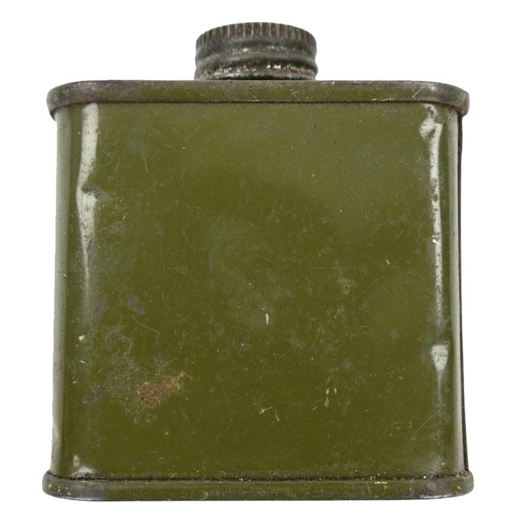 US WW2 Lubricating Oil Bottle