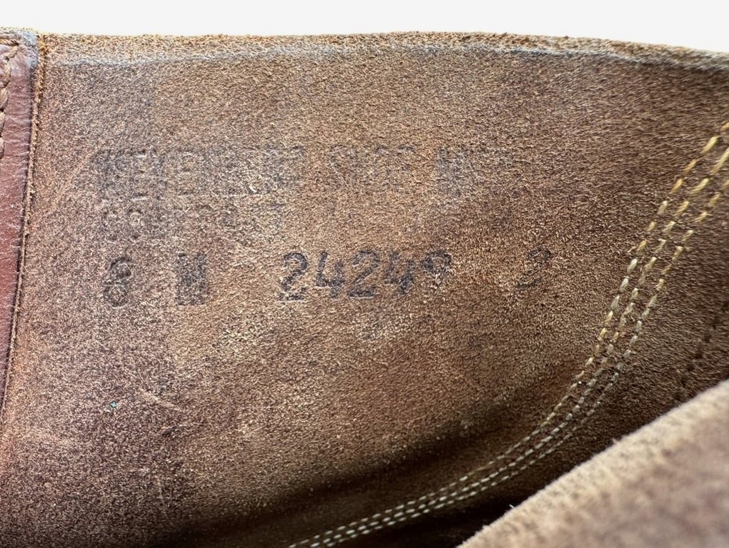 US WWII Type II Service Shoes ( unissued )