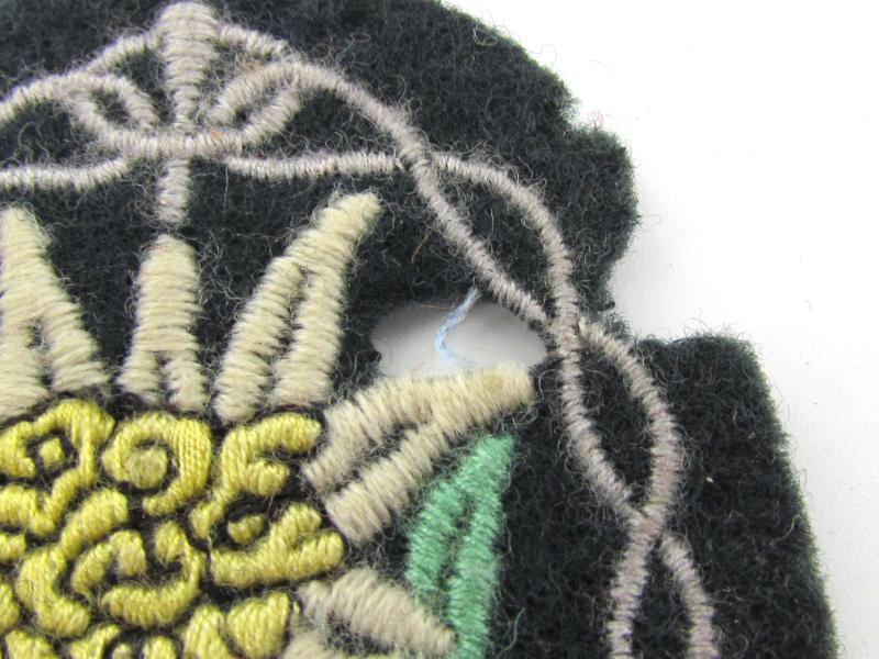 Wehrmacht Gebirgsjäger Edelweiss sleeve badge