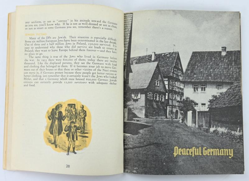 US WW2 Occupation Information Booklet