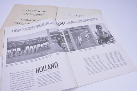 German Olympic Games 1936 Magazine Set