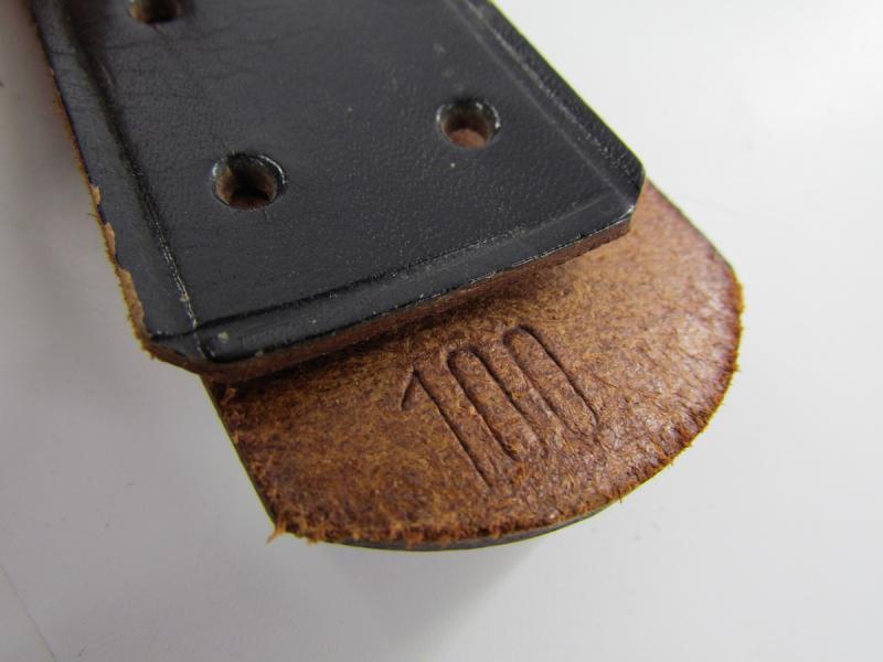 German Fireman's Fire Brigade Belt With Buckle