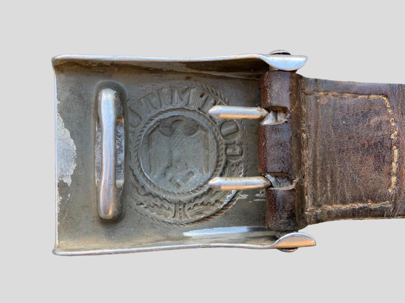 WH (HEER) Aluminium Belt Buckle