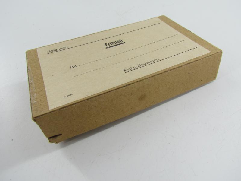 Wehrmacht carton Fieldpost box