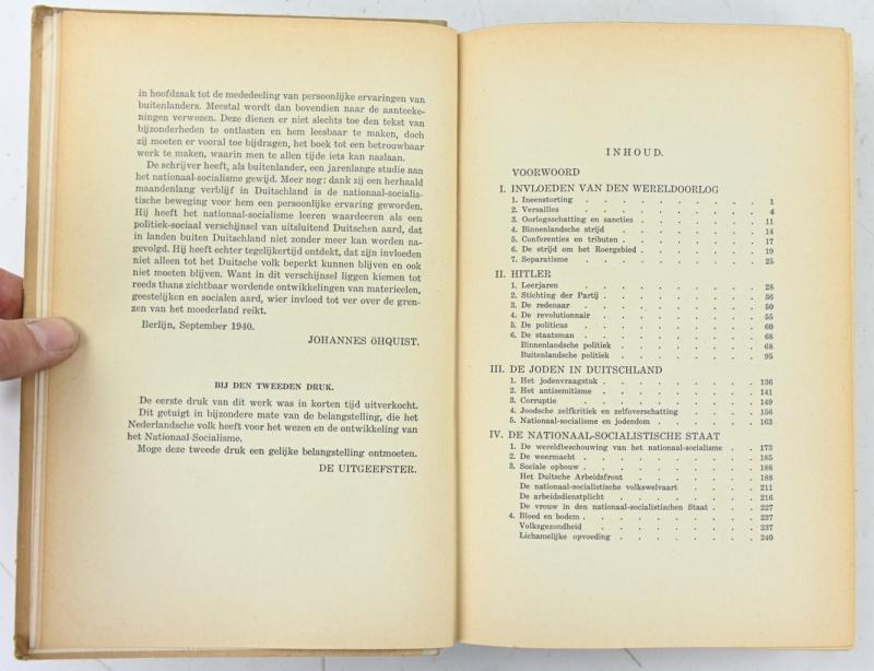 German Propaganda Book 'The empire of the Fuhrer'