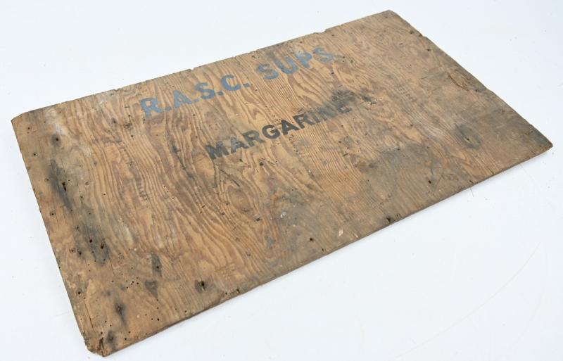 British WW2 RASC Magarine Box Cover Plate