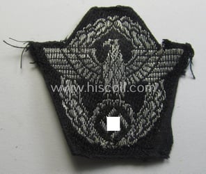 Officers-pattern, Polizei- (ie. 'SS-Polizei') cap-eagle (ie. 'Adler für...